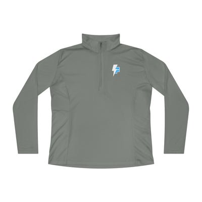 Stylish Ladies Quarter-Zip Pullover for Comfort & Style, Fitness Apparel, Casual Wear, Unique Gift, Stylish Outerwear, Perfect for All Big Rep – Bold Gym & Fitness Motivation Design (3)