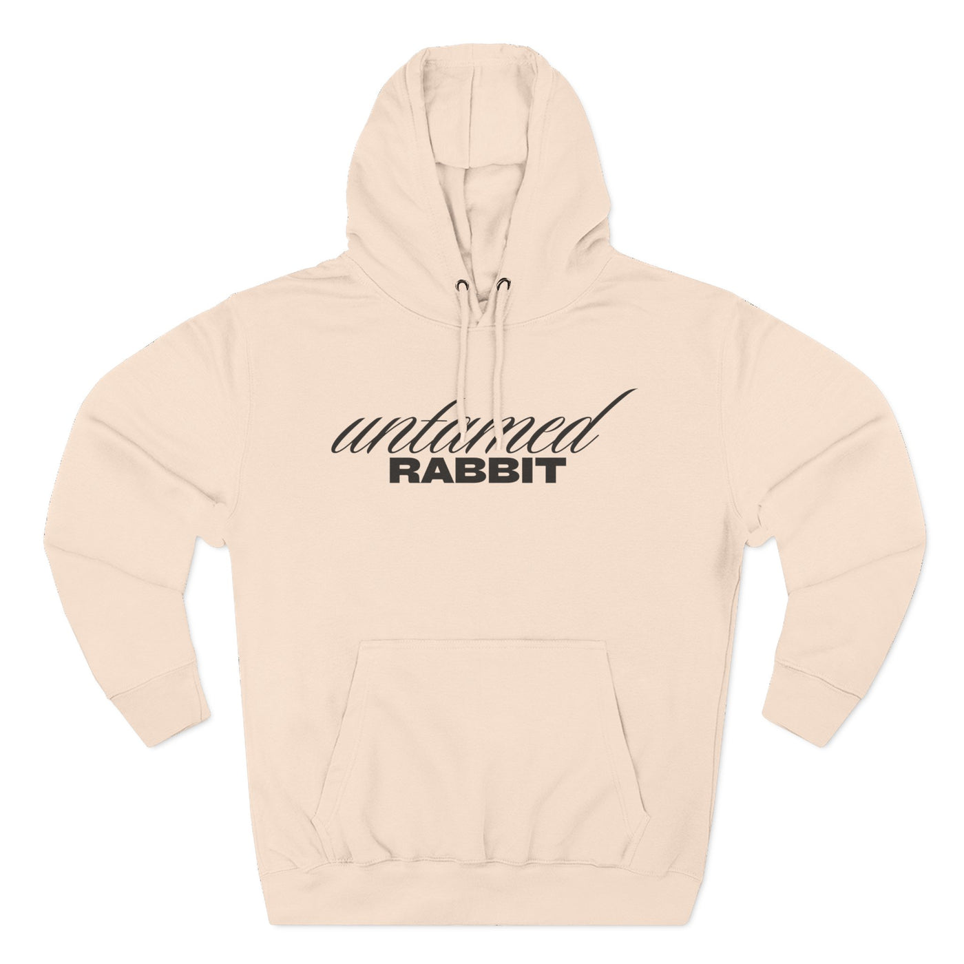 Hoodie, Untamed Rabbit – Wild & Playful Bunny Aesthetic Design Animal Tee, Unisex Cartoon Shirt, Eco-Friendly Fashion, Gift for Nature Lovers, Boho Style Wear