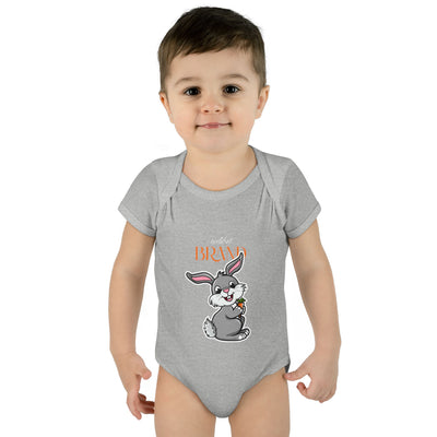 Adorable Baby Bunny Bodysuit, Cute Infant Outfit, Baby Shower Gift, Easter Clothing, Spring Baby Gear