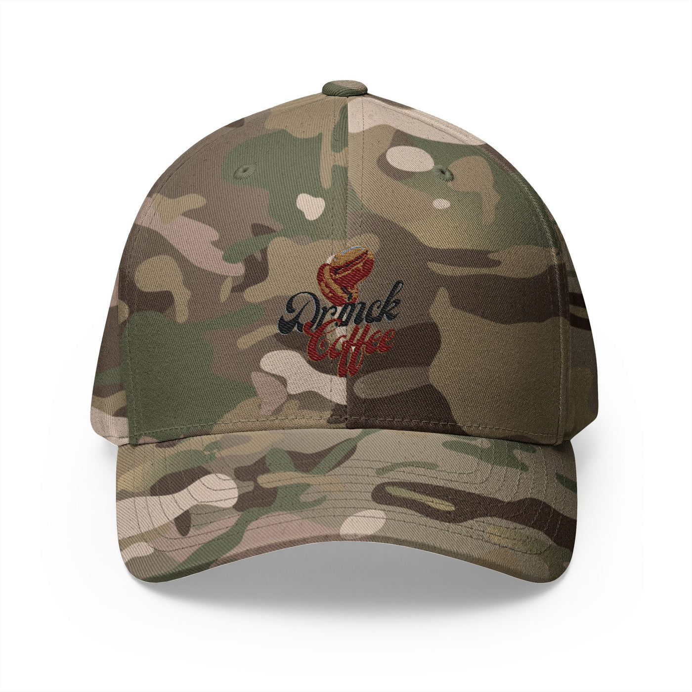 "It's Time to Drink Coffee" Printed cap - Funny Line Design for Coffee Lovers, Unisex Casual cap, Coffee Lover Gift, Classic Design Coffee Inspired Stylish Clothing