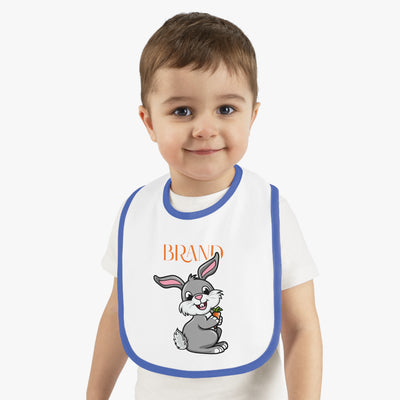 Cute Bunny Baby Bib, Adorable Infant Feeding Accessory, Perfect for Baby Showers, Easter Gifts, Everyday Use, Fun and Stylish