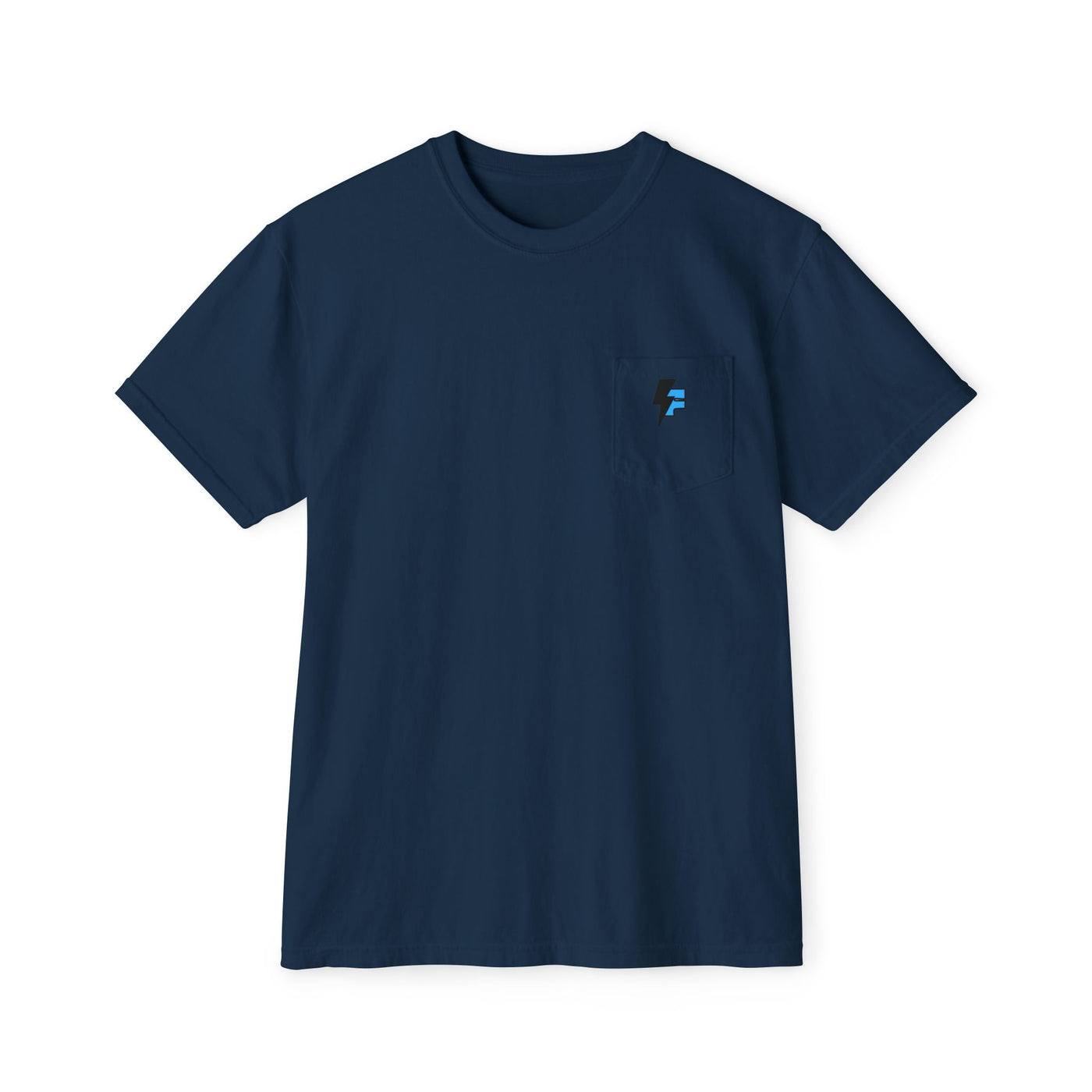 Dynamic Unisex Moisture Wicking Fyroz Bolt Tee – Bold Streetwear Lightning Logo Design, Fitness Shirt, Activewear, Graphic Tee, Sports Apparel, Gift for Athletes