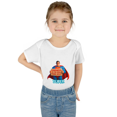 Super Kindness Infant Bodysuit | Cute Baby Clothes, Baby Gift, Newborn Outfit, Baby Shower Gift, Fun Infant Wear, Punk Rock Baby Clothing