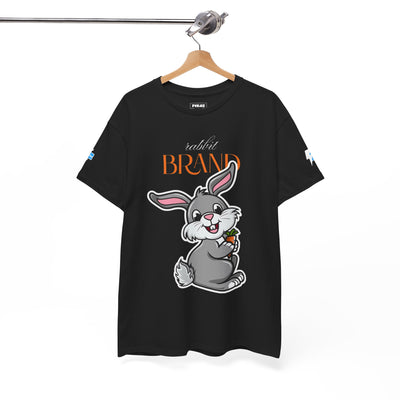 T-Shirt, Untamed Rabbit – Wild & Playful Bunny Aesthetic Design Animal Tee, Unisex Cartoon Shirt, Eco-Friendly Fashion, Gift for Nature Lovers, Boho Style Wear