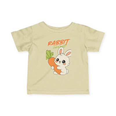 Cute Bunny Infant Tee, Baby Cute Bunny , Untamed Rabbit – Wild & Playful Bunny Aesthetic Design Animal Cute Bunny, Cartoon Cute Bunny, Eco-Friendly Fashion, Gift for Nature Lovers, Boho Style Wear Playful Toddler Clothing.