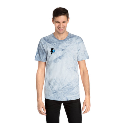 Dynamic Unisex Moisture Wicking Fyroz Bolt Tee – Bold Streetwear Lightning Logo Design, Fitness Shirt, Activewear, Graphic Tee, Sports Apparel, Gift for Athletes