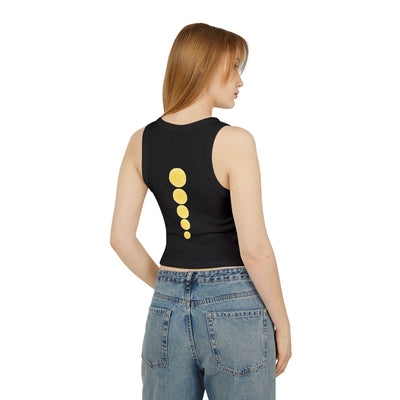 Fun Lemon Pie Racerback Tank Top - Summer Apparel, Cute Graphic Top, Gift for Foodies, Bright Casual Wear, Beach Day Outfit(3)