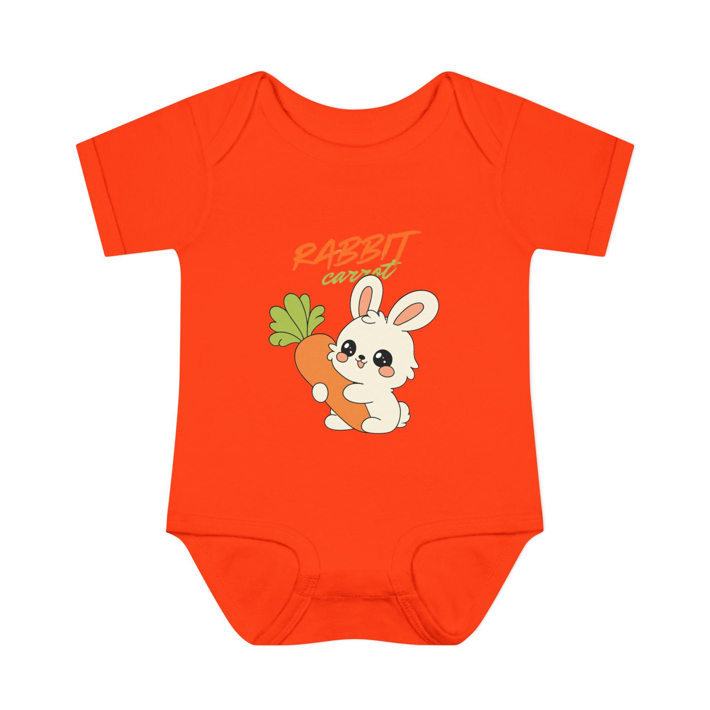 Cute Rabbit Baby Bodysuit, Infant Outfit, Newborn Gift, Spring Apparel, Baby Shower Present, Easter Clothing