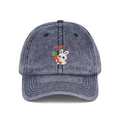 cap, Untamed Rabbit – Wild & Playful Bunny Aesthetic Design Animal cap, Unisex Cartoon cap, Eco-Friendly Fashion, Gift for Nature Lovers, Boho Style Wear