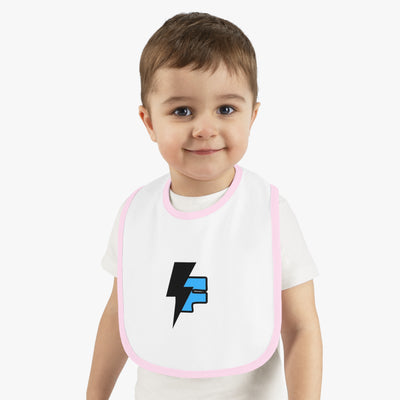 Electric Thunder Baby Bib, Cute Baby Shower Gift, Fun Feeding Bib, Customizable Baby Accessories, Cool Infant Gear