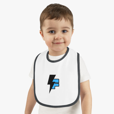 Electric Thunder Baby Bib, Cute Baby Shower Gift, Fun Feeding Bib, Customizable Baby Accessories, Cool Infant Gear