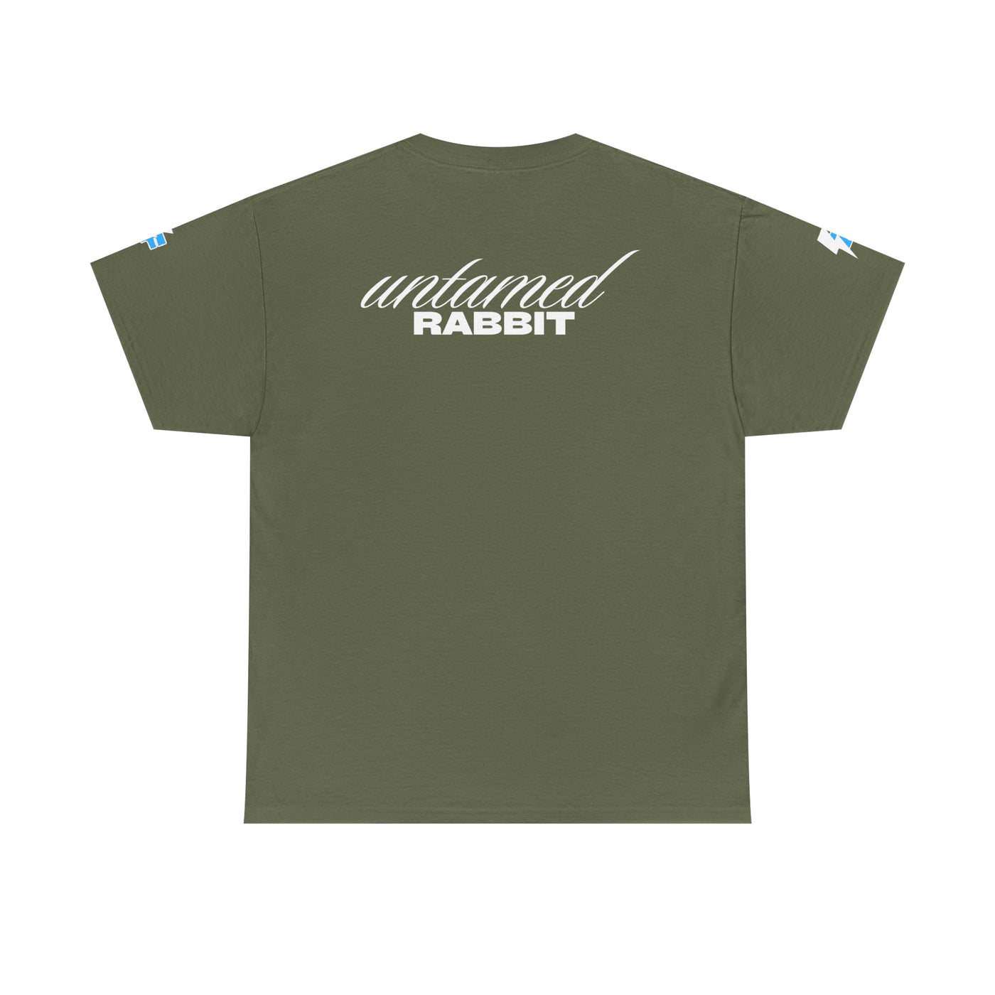 T-Shirt, Untamed Rabbit – Wild & Playful Bunny Aesthetic Design Animal Tee, Unisex Cartoon Shirt, Eco-Friendly Fashion, Gift for Nature Lovers, Boho Style Wear