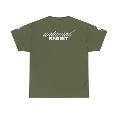 T-Shirt, Untamed Rabbit – Wild & Playful Bunny Aesthetic Design Animal Tee, Unisex Cartoon Shirt, Eco-Friendly Fashion, Gift for Nature Lovers, Boho Style Wear