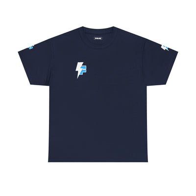 Dynamic Unisex Moisture Wicking Fyroz Bolt Tee – Bold Streetwear Lightning Logo Design, Fitness Shirt, Activewear, Graphic Tee, Sports Apparel, Gift for Athletes