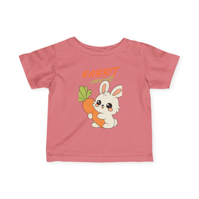 Cute Bunny Infant Tee, Baby Cute Bunny , Untamed Rabbit – Wild & Playful Bunny Aesthetic Design Animal Cute Bunny, Cartoon Cute Bunny, Eco-Friendly Fashion, Gift for Nature Lovers, Boho Style Wear Playful Toddler Clothing.