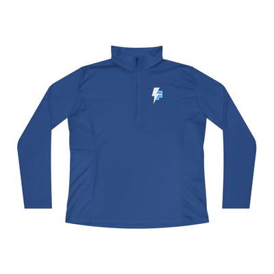 Stylish Ladies Quarter-Zip Pullover for Comfort & Style, Fitness Apparel, Casual Wear, Unique Gift, Stylish Outerwear, Perfect for All Big Rep – Bold Gym & Fitness Motivation Design (3)