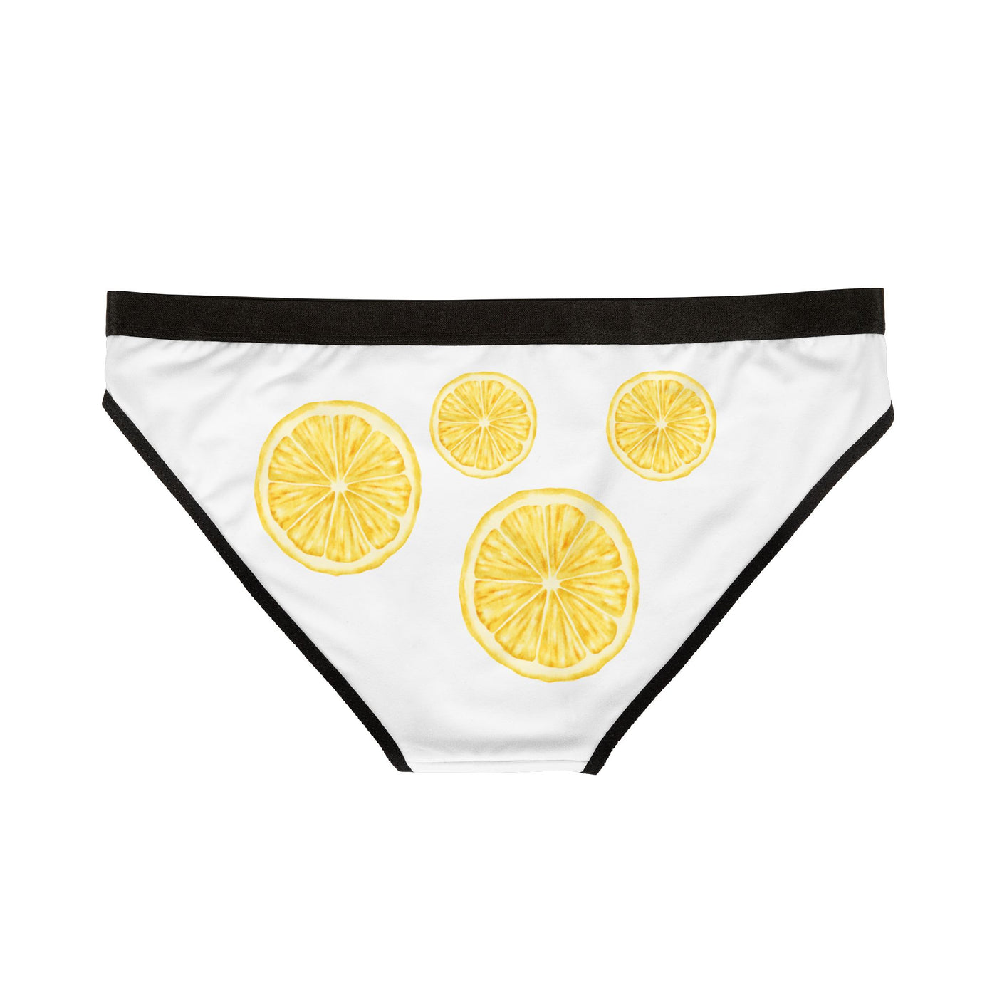 Citrus Print Women's Underwear, Fresh Fruit Briefs, AOP Panties, Fun Everyday Lingerie, Unique Gift for Her