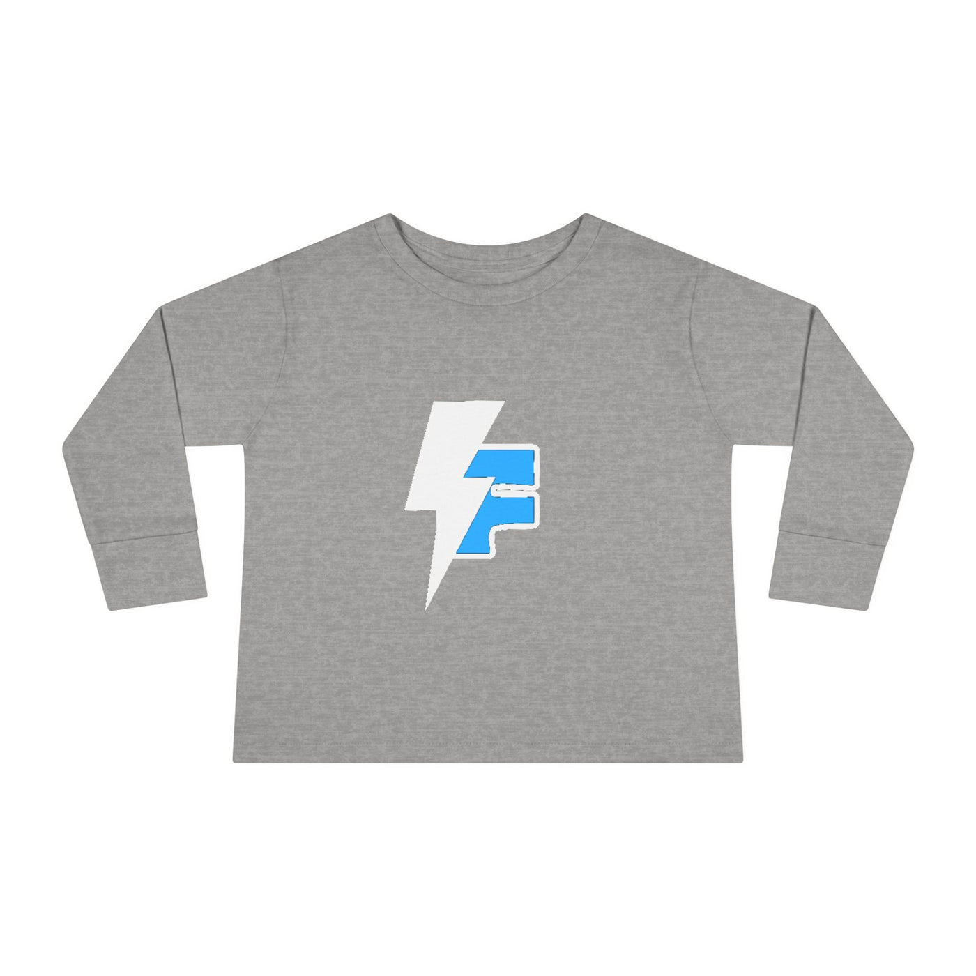 Lightning Bolt Toddler Long Sleeve Tee, Kids Graphic Top, Fun Playwear, Birthday Gift, Casual Toddler Outfit, Everyday Wear