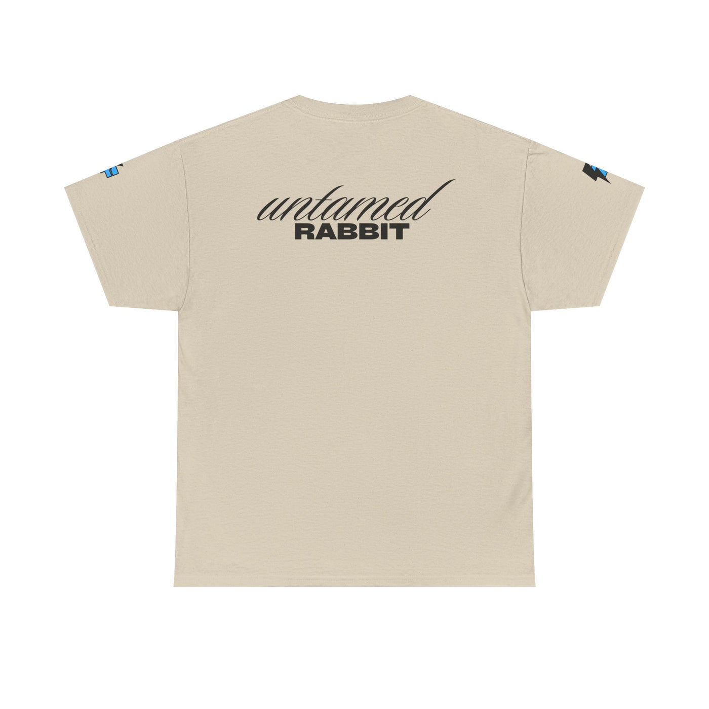 T-Shirt, Untamed Rabbit – Wild & Playful Bunny Aesthetic Design Animal Tee, Unisex Cartoon Shirt, Eco-Friendly Fashion, Gift for Nature Lovers, Boho Style Wear