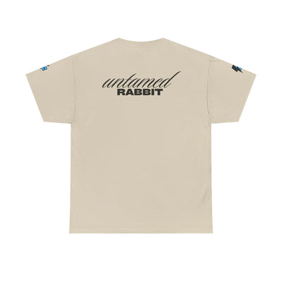 T-Shirt, Untamed Rabbit – Wild & Playful Bunny Aesthetic Design Animal Tee, Unisex Cartoon Shirt, Eco-Friendly Fashion, Gift for Nature Lovers, Boho Style Wear