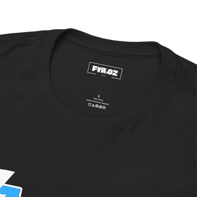 Dynamic Unisex Moisture Wicking Fyroz Bolt Tee – Bold Streetwear Lightning Logo Design, Fitness Shirt, Activewear, Graphic Tee, Sports Apparel, Gift for Athletes