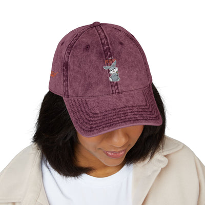 cap, Untamed Rabbit – Wild & Playful Bunny Aesthetic Design Animal cap, Unisex Cartoon cap, Eco-Friendly Fashion, Gift for Nature Lovers, Boho Style Wear