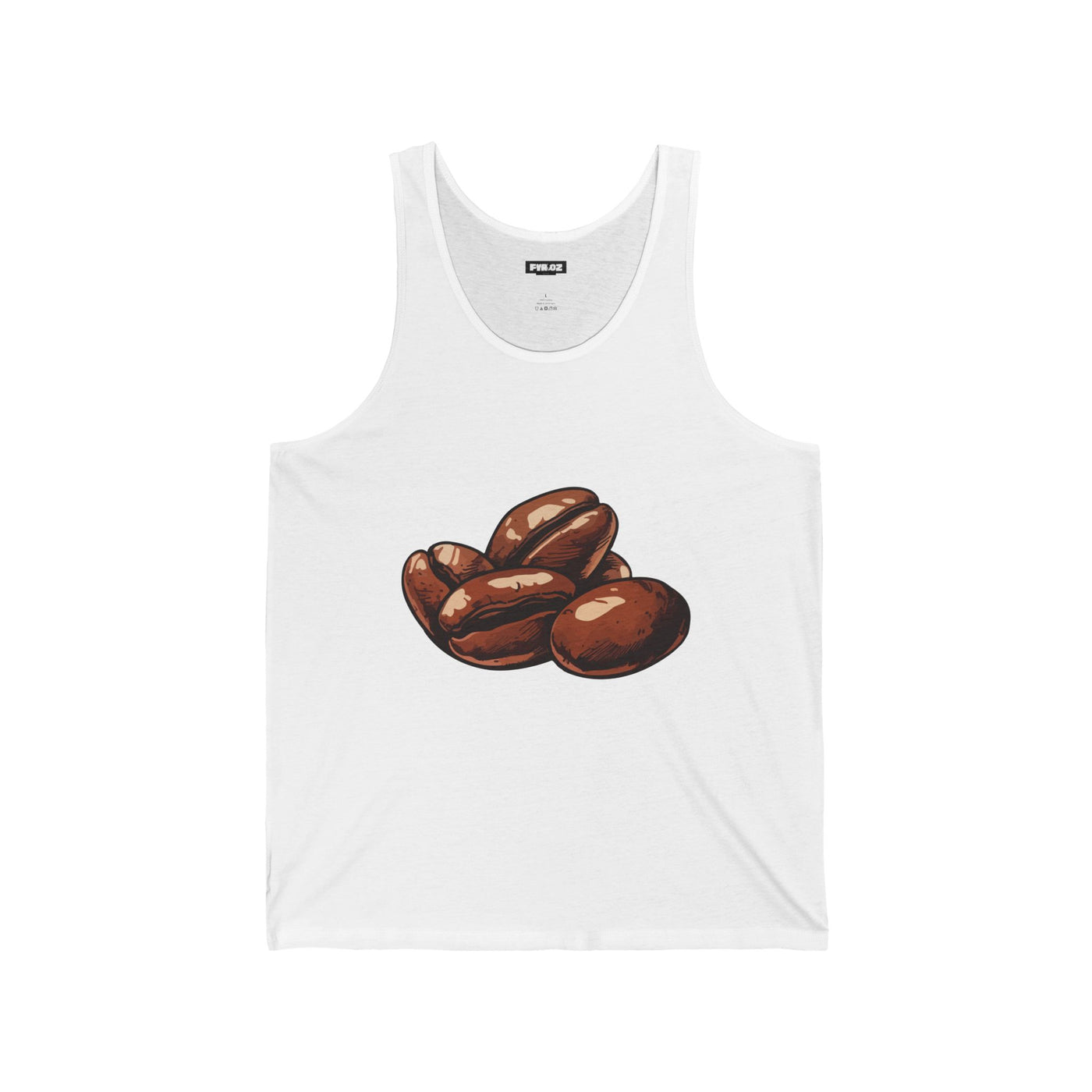 Coffee Lover Unisex Jersey Tank, Casual Coffee Tee, Summer Wear, Gift for Baristas, Coffee Enthusiasts, Brew Lovers(3)