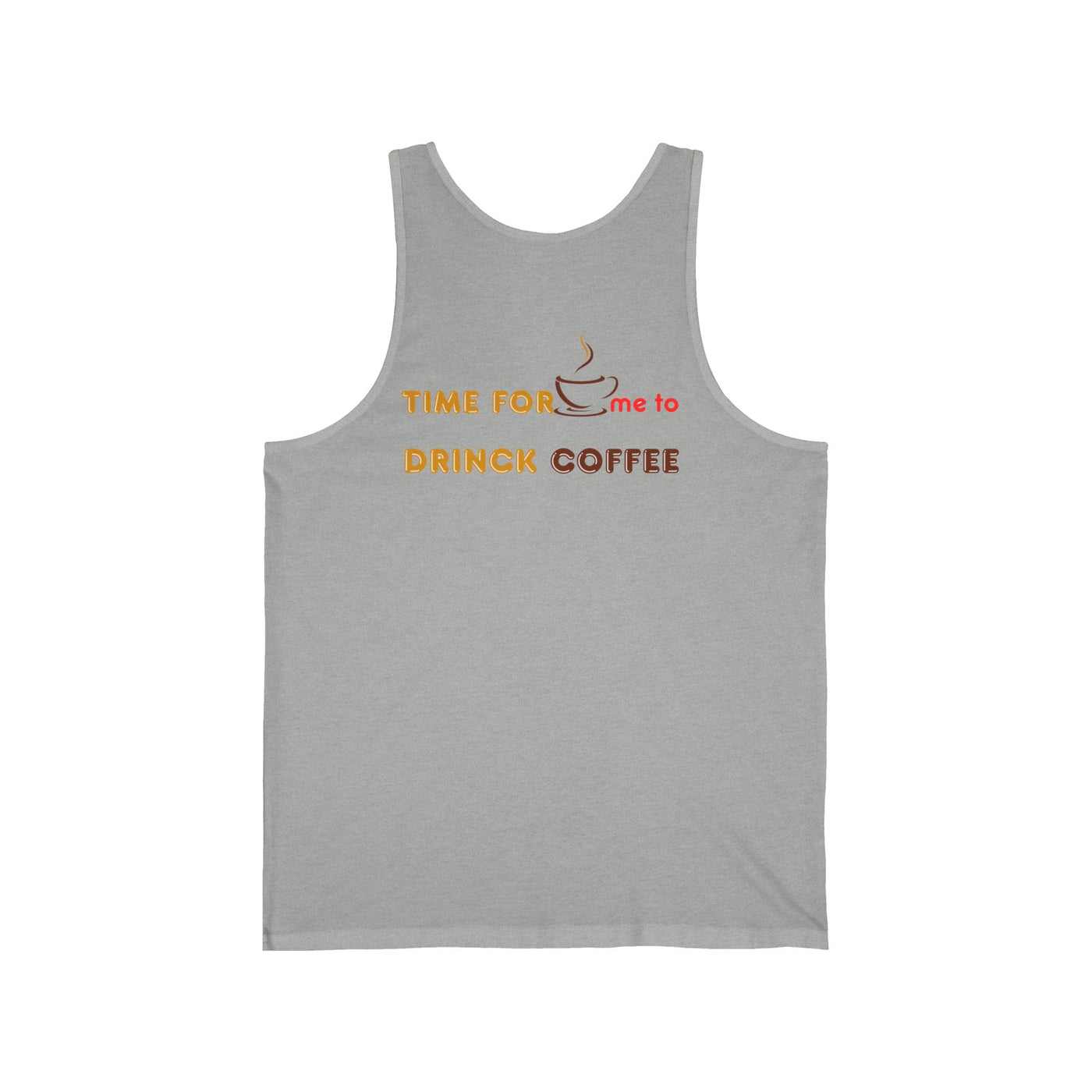 Coffee Lover's Unisex Jersey Tank | Perfect for Casual Days, Summer Vibes, Coffee Enthusiasts, Gifts, Birthdays(3)
