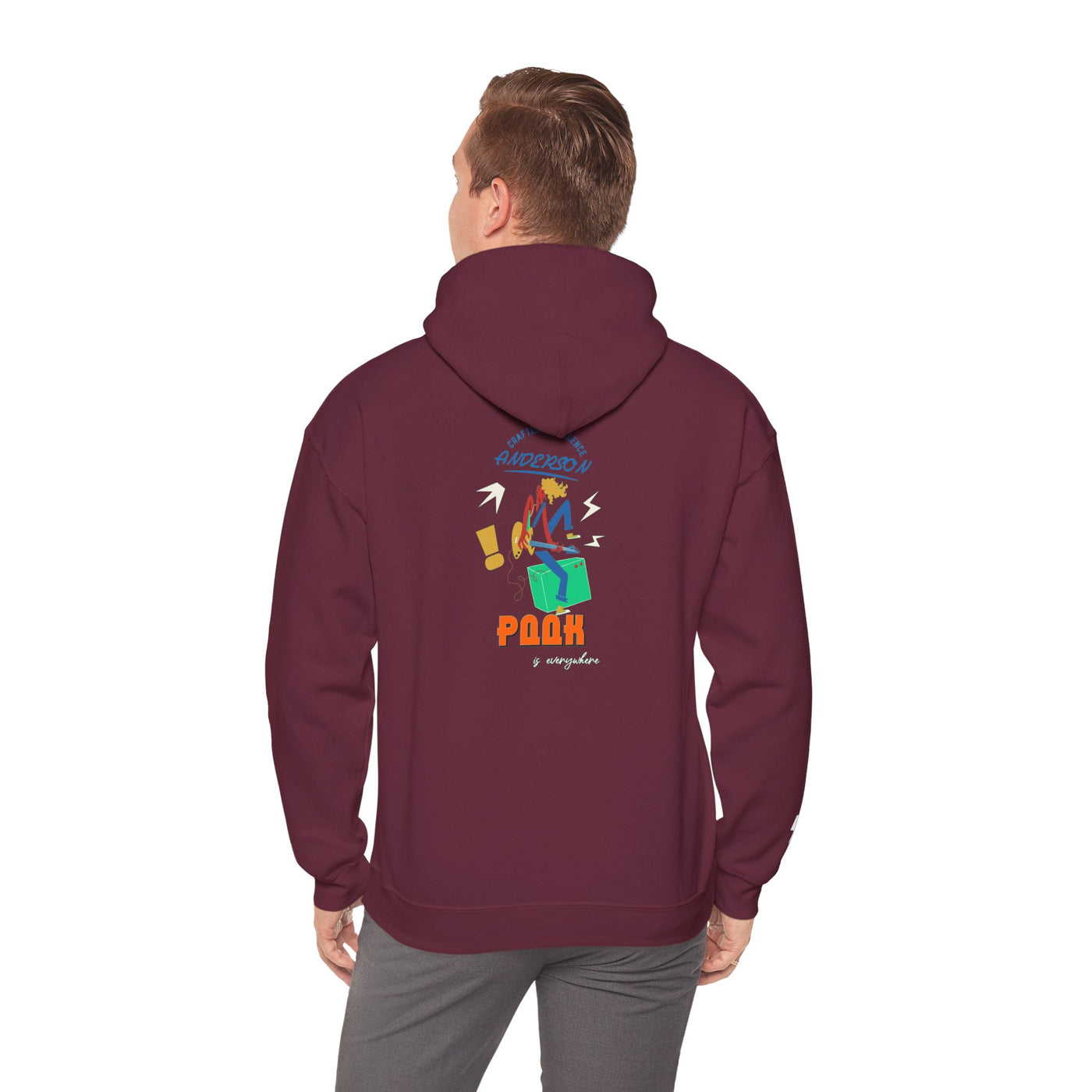 Music-Inspired Unisex Hoodie for Anderson .Paak Inspired Design – Funky Soul & Groove ArtFans, Casual Wear, Music Festival Outfit, Gift for Musicians, Punk Rock Style Hoodie