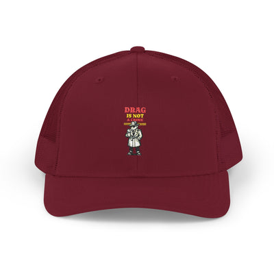 Drag Is Not a Crime - Bold Design for Pride and Equality  Bold cap, Unisex Graphic cap, Casual, Activist Gift
