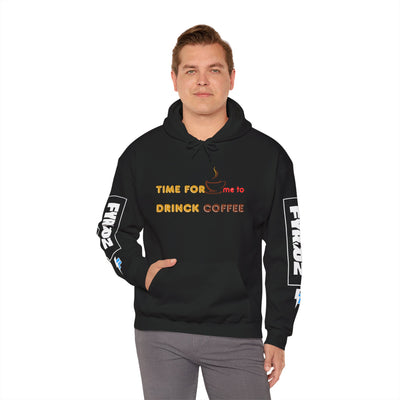 “It’s Time to Drink Coffee T-Shirt – Funny Coffee Lover Tee”