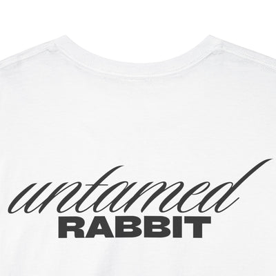 T-Shirt, Untamed Rabbit – Wild & Playful Bunny Aesthetic Design Animal Tee, Unisex Cartoon Shirt, Eco-Friendly Fashion, Gift for Nature Lovers, Boho Style Wear