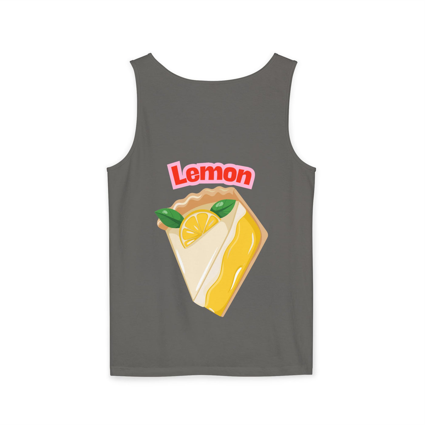 Lemon-Themed Unisex Tank Top, Summer Vibes, Beachwear, Casual Outfit, Gift for Lemon Lovers, Fruit Fashion(3)