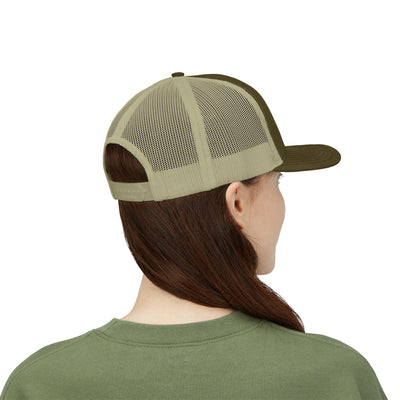 Just a Little Moody – Aesthetic Minimalist Typography Design, Unisex Graphic cap, Gift for Friends