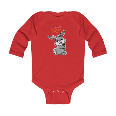Adorable Infant Long Sleeve Bodysuit for Baby Boys & Girls, Cute Bunny & Lightning Graphic, Newborn Gift, Baby Shower, Easter Outfit, [...]