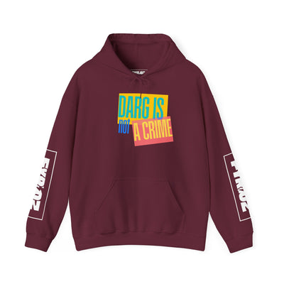 Drag Is Not a Crime - Bold Design for Pride and Equality LGBTQ+ Bold Hoodie, Unisex Graphic Tee, Casual, Activist Gift