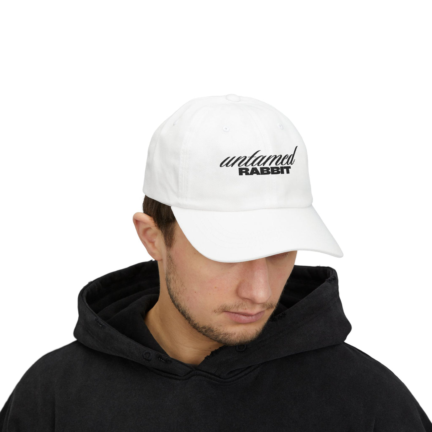 cap, Untamed Rabbit – Wild & Playful Bunny Aesthetic Design Animal cap, Unisex Cartoon cap, Eco-Friendly Fashion, Gift for Nature Lovers, Boho Style Wear