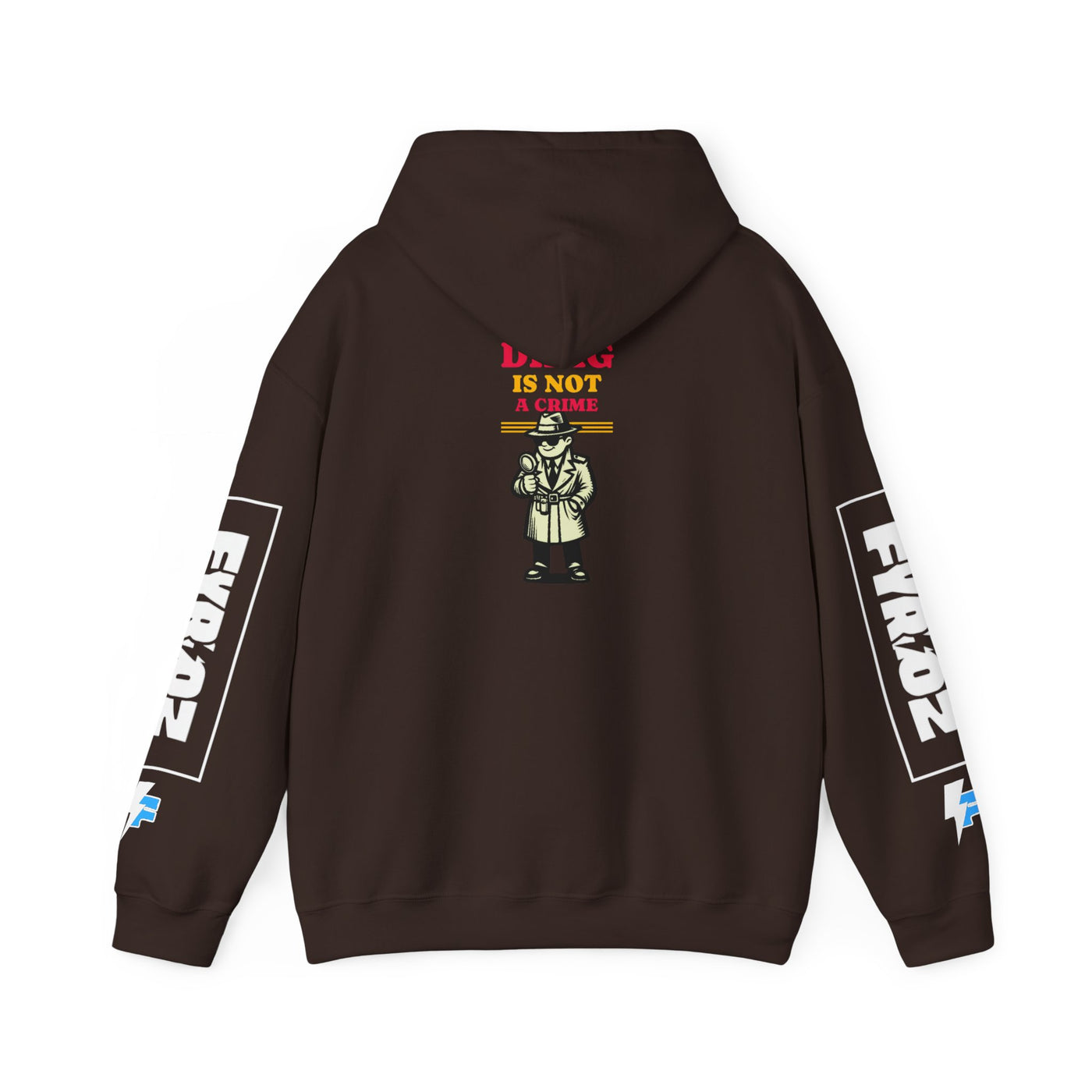 Drag Is Not a Crime - Bold Design for Pride and Equality  Bold Hoodie, Unisex Graphic Hoodie, Casual, Activist Gift