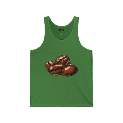 Coffee Lover Unisex Jersey Tank, Casual Coffee Tee, Summer Wear, Gift for Baristas, Coffee Enthusiasts, Brew Lovers(3)