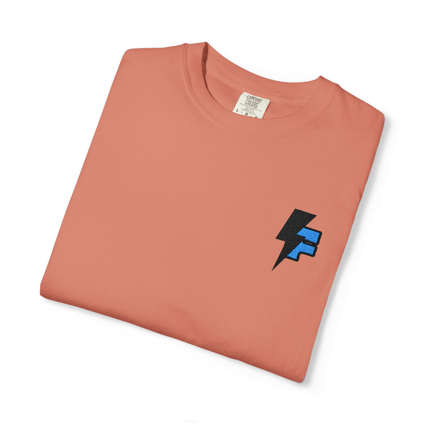 Dynamic Unisex Moisture Wicking Fyroz Bolt Tee – Bold Streetwear Lightning Logo Design, Fitness Shirt, Activewear, Graphic Tee, Sports Apparel, Gift for Athletes