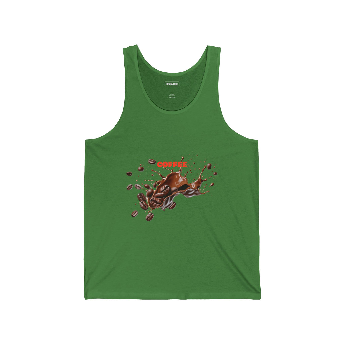 Coffee Lover's Unisex Jersey Tank | Perfect for Casual Days, Summer Vibes, Coffee Enthusiasts, Gifts, Birthdays(3)