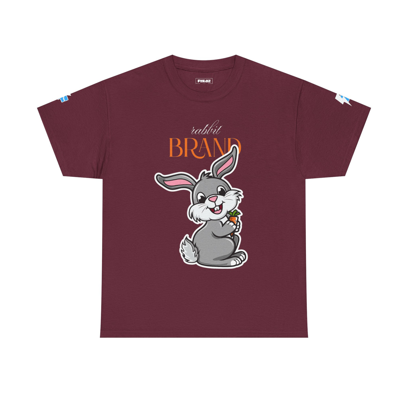 T-Shirt, Untamed Rabbit – Wild & Playful Bunny Aesthetic Design Animal Tee, Unisex Cartoon Shirt, Eco-Friendly Fashion, Gift for Nature Lovers, Boho Style Wear
