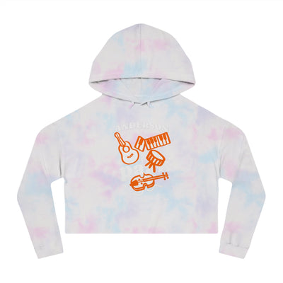 Music-Inspired Cropped Hoodie for Anderson .Paak Inspired Design – Funky Soul & Groove ArtFans, Casual Wear, Music Festival Outfit, Gift for Musicians, Punk Rock Style Hoodie