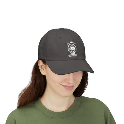 "It's Time to Drink Coffee" Printed cap - Funny Line Design for Coffee Lovers, Unisex Casual cap, Coffee Lover Gift, Classic Design Coffee Inspired Stylish Clothing