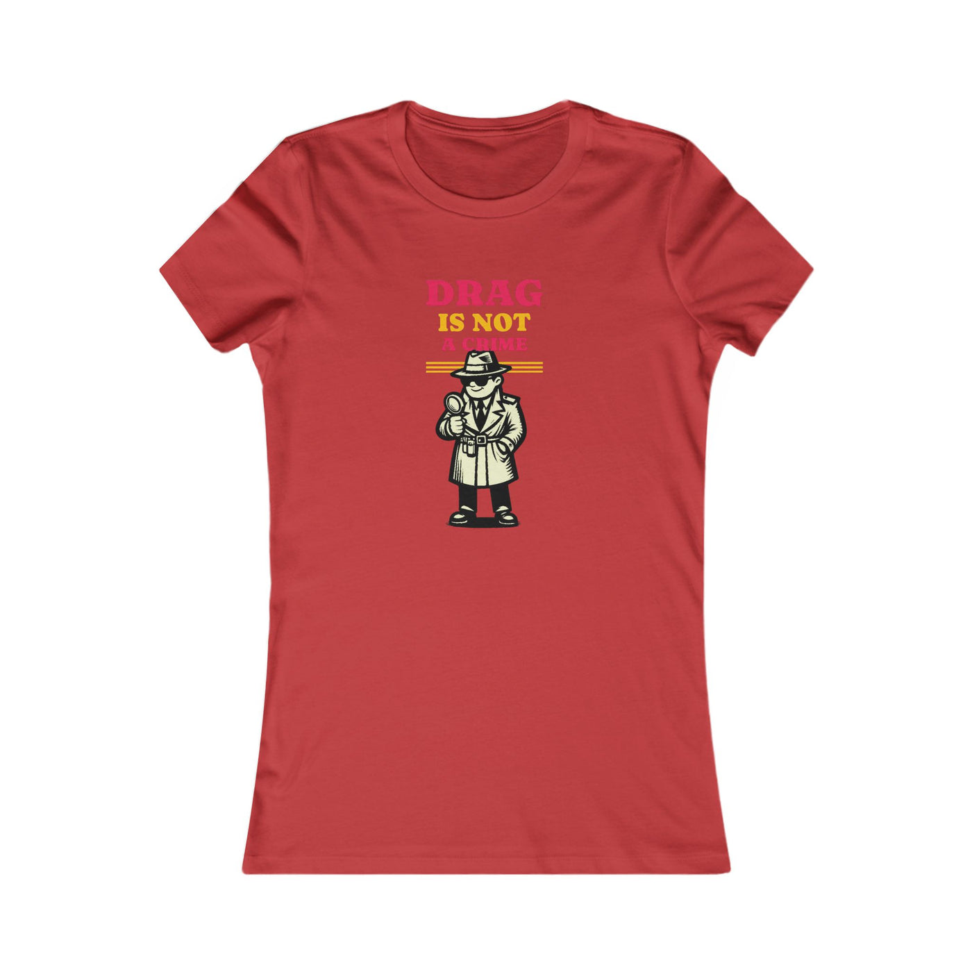 Drag Is Not a Crime - Bold Design for Pride and Equality  Bold Shirt, Unisex Graphic Tee, Casual, Activist GiftTee | Bold Statement Top
