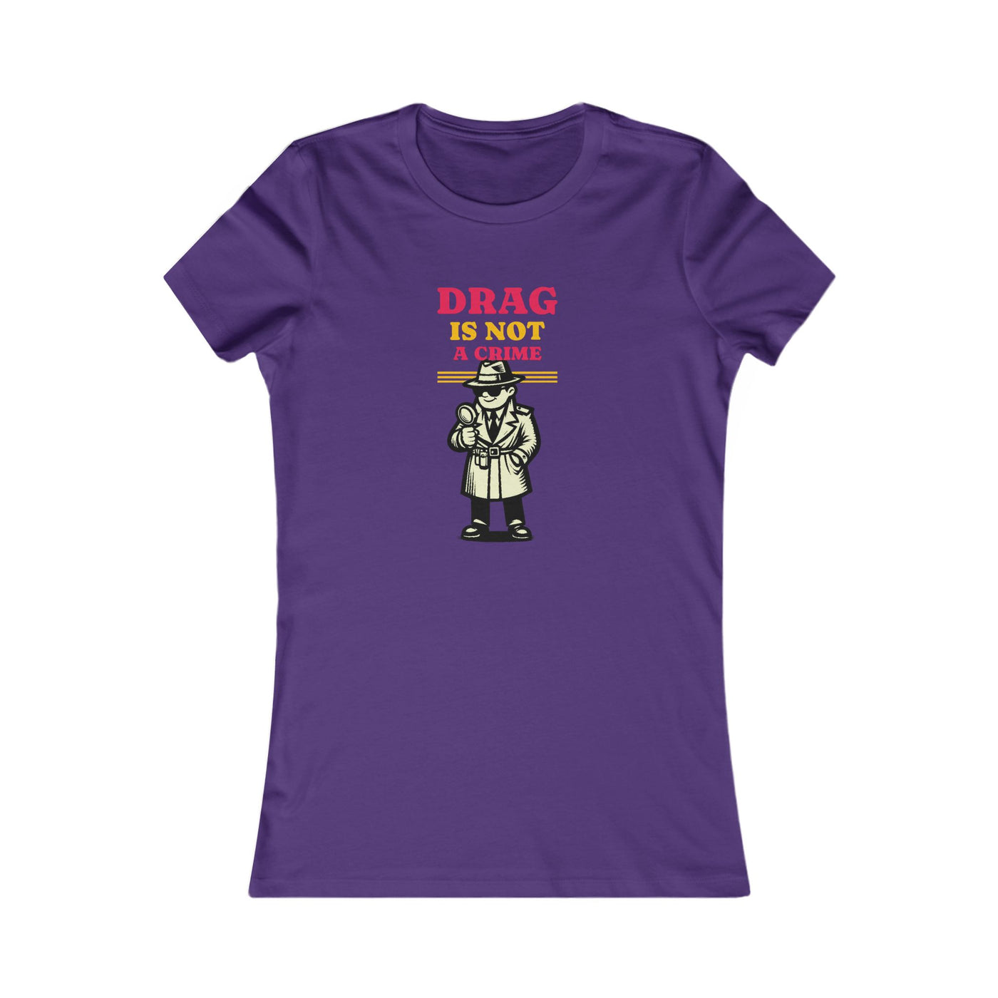 Drag Is Not a Crime - Bold Design for Pride and Equality  Bold Shirt, Unisex Graphic Tee, Casual, Activist GiftTee | Bold Statement Top