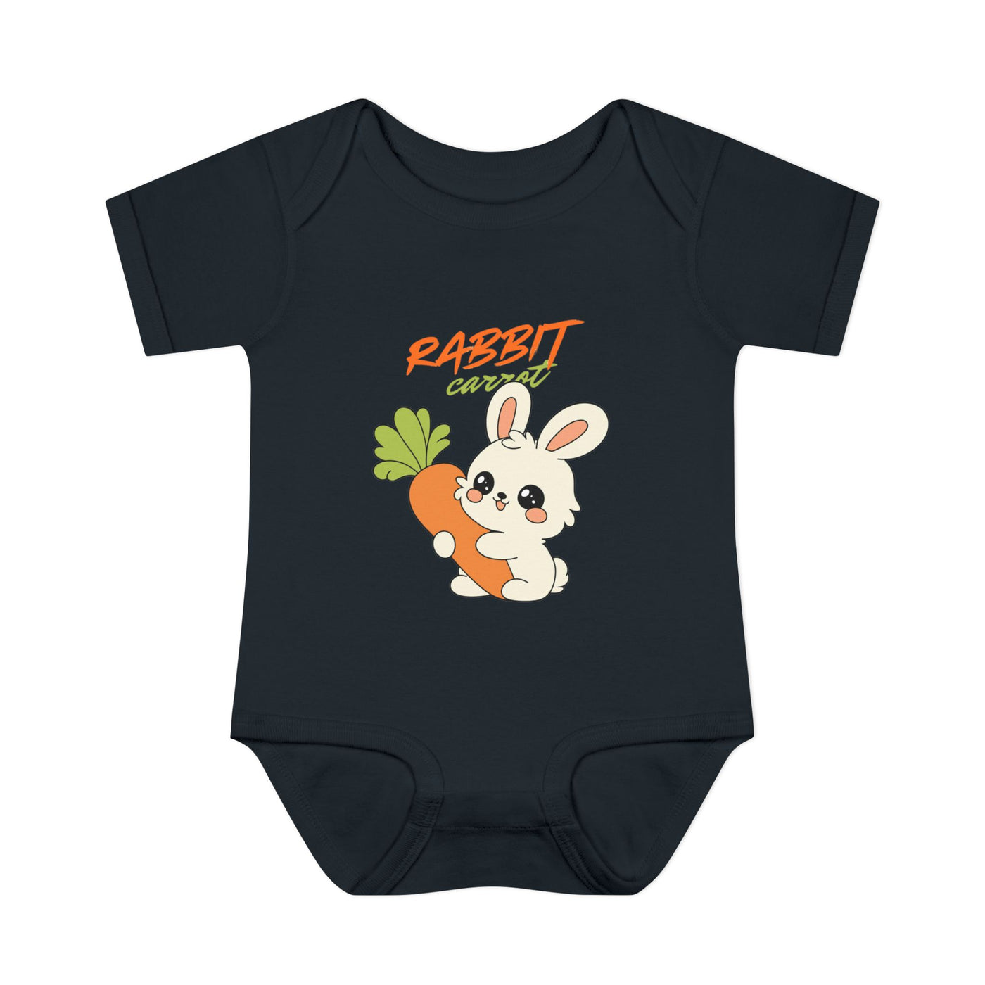 Cute Rabbit Baby Bodysuit, Infant Outfit, Newborn Gift, Spring Apparel, Baby Shower Present, Easter Clothing