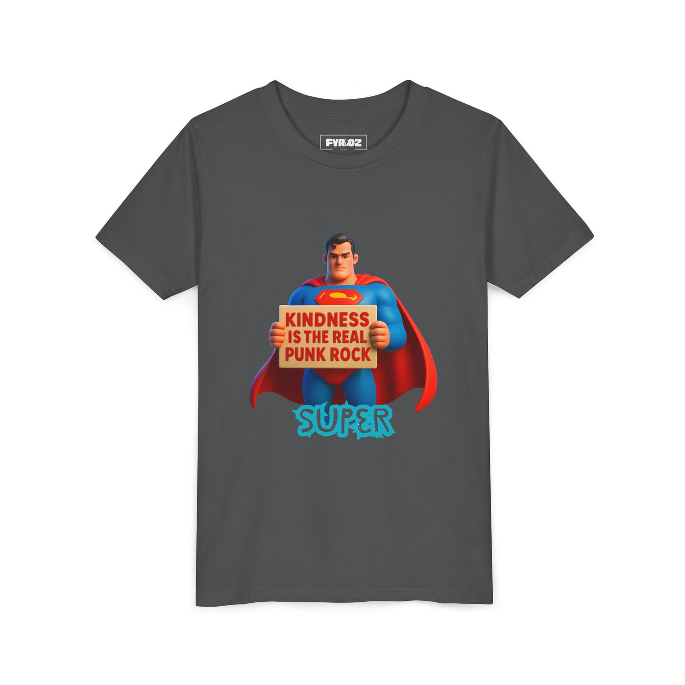 Kids Punk Rock T – Shirt Kindness is true punk rock – a bold rebel with a positive message.(7)