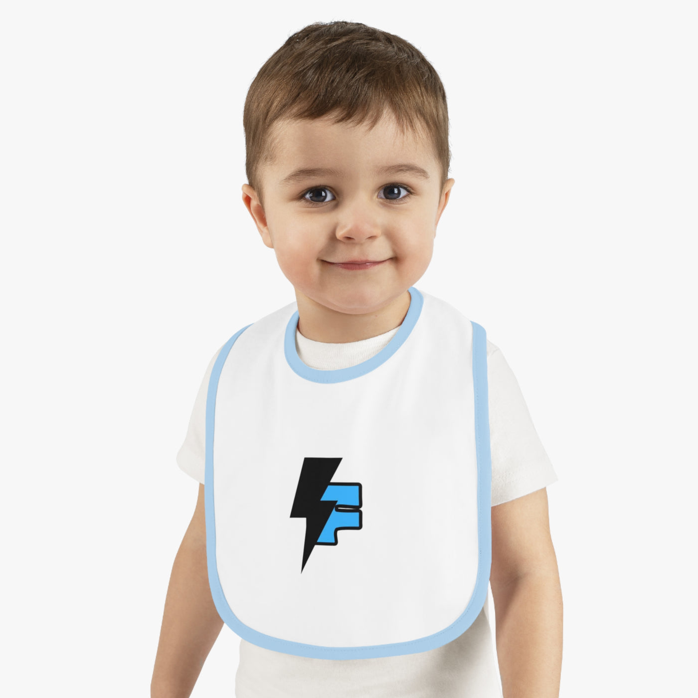 Electric Thunder Baby Bib, Cute Baby Shower Gift, Fun Feeding Bib, Customizable Baby Accessories, Cool Infant Gear