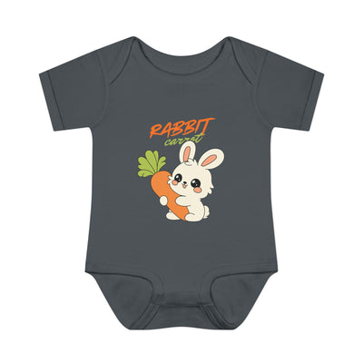 Cute Rabbit Baby Bodysuit, Infant Outfit, Newborn Gift, Spring Apparel, Baby Shower Present, Easter Clothing